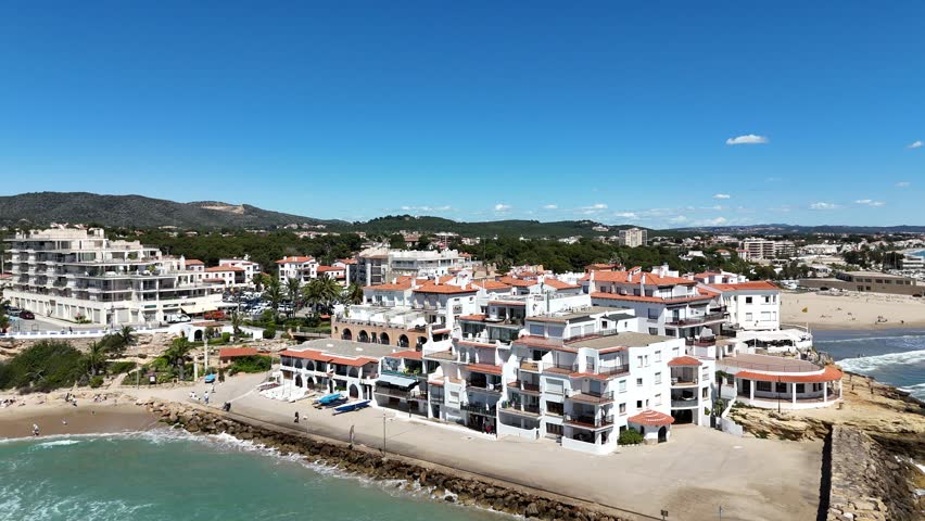 Costa Dorada Coastline, Spain – Seaside Beauty