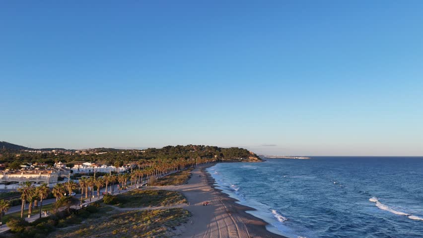 Costa Dorada Coastline, Spain – Seaside Beauty
