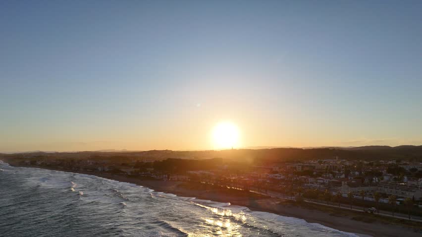 Costa Dorada Coastline, Spain – Seaside Beauty