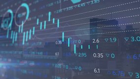Translucent financial chart overlay visualizing data over city skyline, displaying bars and gauges. Finance, analytics, technology, urban, data, investment, dashboard - Powered by Shutterstock - Get 15% off with code: PIKWIZARD15