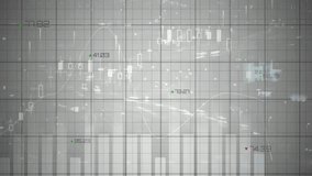 Financial dashboard filling transparent grid displaying candlesticks bars line red and green arrows. Analytics, investment, technology, interface, data, digital, business - Powered by Shutterstock - Get 15% off with code: PIKWIZARD15