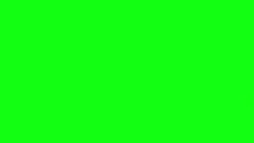 A beautiful butterfly flying and sitting on green screen backgrond.