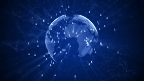 Animation of network connections data processing Global finance, business, connections, computing social network connection concept data processing concept User Icon Network node and line connection - Powered by Shutterstock - Get 15% off with code: PIKWIZARD15