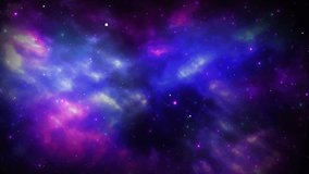 Space Galaxy Nebula Motion Background flight to Helix Deep nebula. Flying star flare light. Universe. Dust particles Cloud. Sci-fi Galaxies, Nebula Stars. Nebula outer space glowing milky way - Powered by Shutterstock - Get 15% off with code: PIKWIZARD15