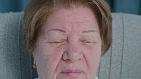 Close up of senior woman eyes, opening her eyes and smile. Concept of treatment for vision, contact lenses and surgery - Powered by Shutterstock - Get 15% off with code: PIKWIZARD15