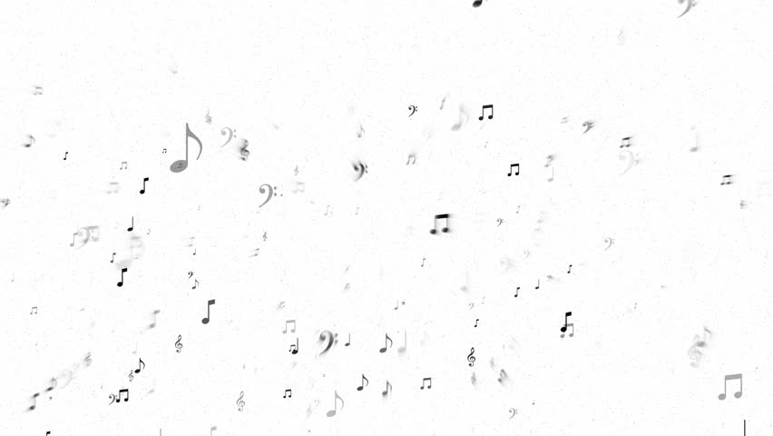 Music notes with dark light effect 3d animation black background musical notes. musical notes scattered Musical Notes flying dance, music Background. animated floating isolated music. 3D Illustration