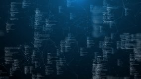 Futuristic abstract data matrix meta metaverse, encrypt numbers display particles simulation cyber space display background. Network Architecture Cloud Computing Next-gen Technology. 3D Illustration - Powered by Shutterstock - Get 15% off with code: PIKWIZARD15