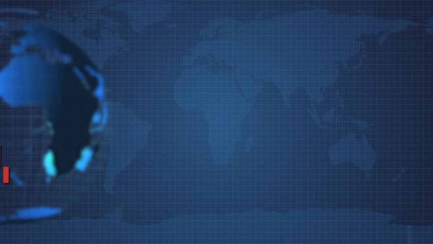Dynamic candlestick charts overlay a rotating globe, illustrating global financial trends with vibrant colors and smooth transitions - Powered by Shutterstock - Get 15% off with code: PIKWIZARD15