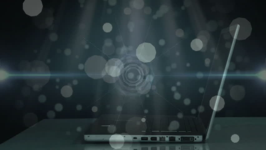 3D holographic digital globe rotating above laptop keyboard, showing user icons and light bokeh. Technology, innovation, futuristic, digital, connectivity, virtual, interface - Powered by Shutterstock - Get 15% off with code: PIKWIZARD15