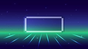 Press Start Retro Video Game Background. Abstract grid background for retro digital video game screen. - Powered by Shutterstock - Get 15% off with code: PIKWIZARD15