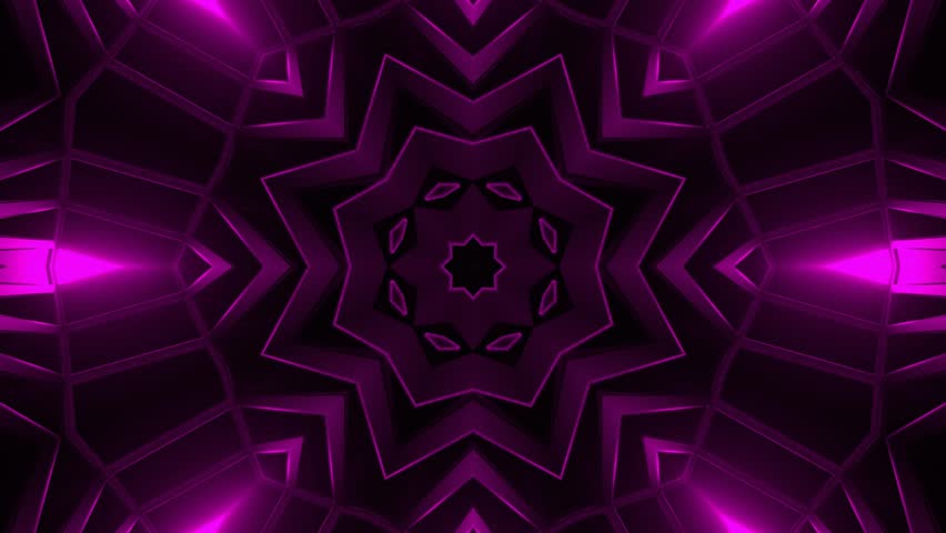 Abstract Neon Laser Vj Background