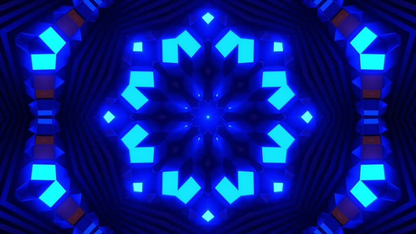 Abstract Neon Laser Vj Background