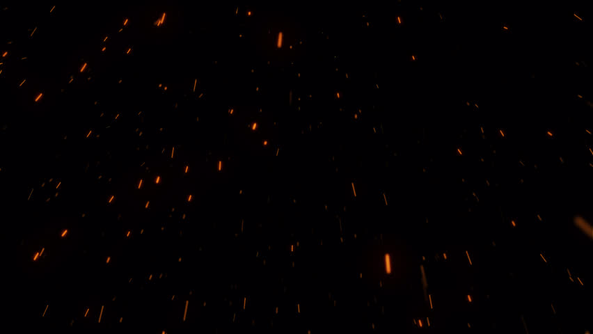 Highly Realistic Cinematic Falling Fire Particle Overlay #1-1 with Alpha Channel. Perfectly Looped Animation, made with Trapcode Particular, AE version of the project included (on your request).