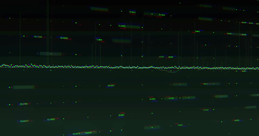 Data-driven globe being visualized in 3D render with streaming lines, glowing dots, floating labels. Futuristic, technology, animation, analytics, digital, immersive, vibrant