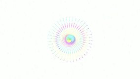 Video.Looped neon floral animation with vertical glowing lines on white futuristic background - Powered by Shutterstock - Get 15% off with code: PIKWIZARD15