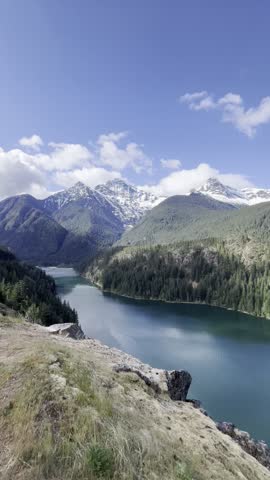 Diablo Lake Vista Point in North Cascades National Park