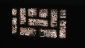 View of Leh Through Window Grid - Powered by Shutterstock - Get 15% off with code: PIKWIZARD15