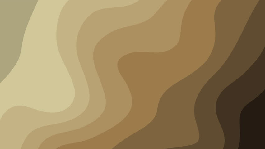 Animation bakcground wave. Brown sand Colour. Layer video 4k