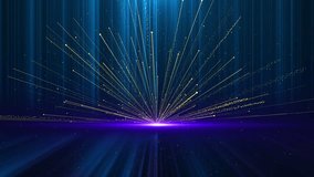 Technology digital binary code wave Digital Futuristic abstract background of finance blockchain concept. fiber hi tech concept. speed light line Futuristic network connection structure in cyberspace - Powered by Shutterstock - Get 15% off with code: PIKWIZARD15