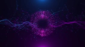 Futuristic hologram HUD circle interfaces Digital data network technology network. science layout. Sci-Fi AI artificial intelligence data mining circuit board deep learning innovation automation brain - Powered by Shutterstock - Get 15% off with code: PIKWIZARD15