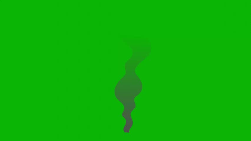 Smoke, Smoke Elements motion graphics, fog, steam effects, wind, blast, Cartoon smoke explosion on a green screen. Cartoon Smoke transition animation with key color. Chroma key, 4K video