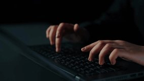 Hands On Laptop Keyboard Displaying Concept Of Growth Hacking With Data Visualization And Analytics. Asymptotic smart data analytic. - Powered by Shutterstock - Get 15% off with code: PIKWIZARD15