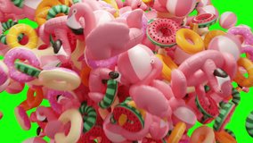 Bursting Pool Floating Video Transitions On Green Screen - Powered by Shutterstock - Get 15% off with code: PIKWIZARD15