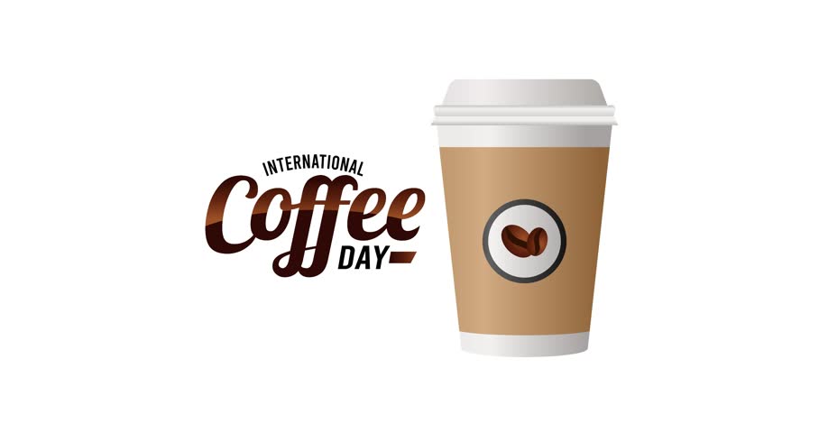 international coffee day motion video, ideal for international coffee day celebration