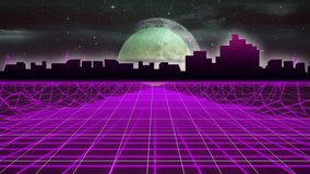 Neon diamonds floating along retro wireframe grid valley, glowing under magenta and cyan starry sky. Futuristic, digital, cyberpunk, geometric, vibrant, nocturnal, immersive - Powered by Shutterstock - Get 15% off with code: PIKWIZARD15