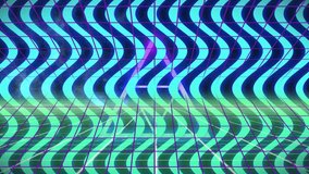 Neon MASSIVE SALE sign floating in retro futuristic digital space, featuring glitch bars and grid. Neon, futuristic, cyber, digital, vibrant, geometric, abstract - Powered by Shutterstock - Get 15% off with code: PIKWIZARD15