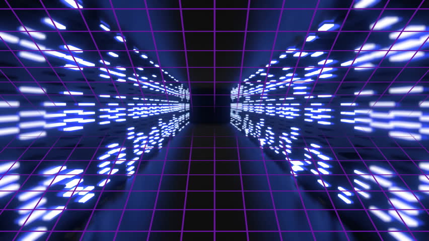 Neon FLASH SALE text spinning in flat design retro tunnel, with purple grid and glitch effects. Futuristic, cyberpunk, vibrant, digital, dynamic, immersive, sci-fi - Powered by Shutterstock - Get 15% off with code: PIKWIZARD15