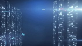 Pricing strategy being highlighted in neon magnifying glass floating over server racks and circuits. Technology, analytics, innovation, digital, data, cybersecurity, futuristic - Powered by Shutterstock - Get 15% off with code: PIKWIZARD15