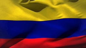 Colombian flag network being visualized with floating camera, heart and flask icons in flat design. Digital interface, connectivity, technology, innovation, infographic, neon, visualization - Powered by Shutterstock - Get 15% off with code: PIKWIZARD15