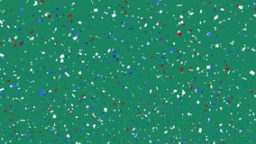 Translucent wireframe brain spinning toroidal swirl, covering red white blue confetti in 3D render. Futuristic, innovation, technology, digital art, abstract, visualization, conceptual - Powered by Shutterstock - Get 15% off with code: PIKWIZARD15