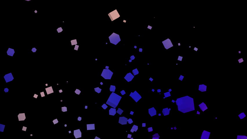 Stylish Gradient Cube Animation Set on a Black Solid Background – Suitable for UI Templates, Branding Concepts, Digital Display Loops, Corporate Visuals, and Futuristic Media Assets
