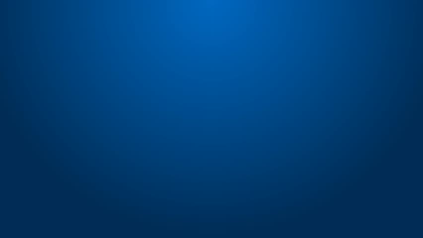 White line Video recorder or editor software on laptop icon isolated on blue background. Video editing on a laptop. 4K Video motion graphic animation.