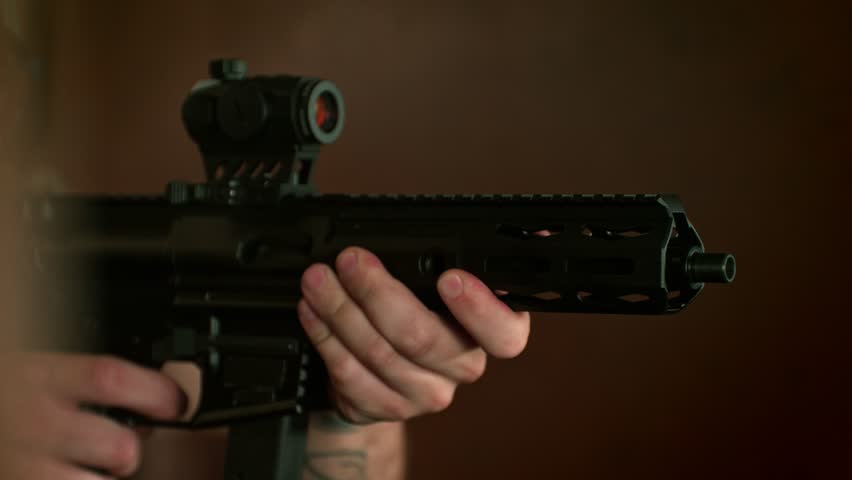 Super Slow Motion Footage of Real Gun Shot From Rifle at 1000fps.
