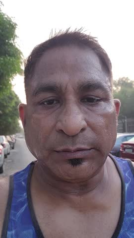 Corporate executive doing brisk walking, urban lifestyle.