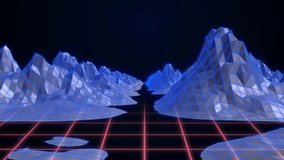 3D digital wireframe terrain showing floating numeric data over red grid floor with blue mesh. Futuristic, cyberspace, technology, data visualization, virtual reality, geometric, modern - Powered by Shutterstock - Get 15% off with code: PIKWIZARD15