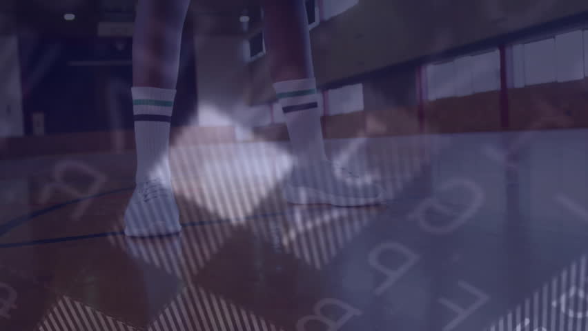 Warehouse associate inspecting carton in aisle, overlaying transparent world map and red bar charts. Logistics, distribution, data analysis, inventory, industrial, technology, supply chain - Powered by Shutterstock - Get 15% off with code: PIKWIZARD15