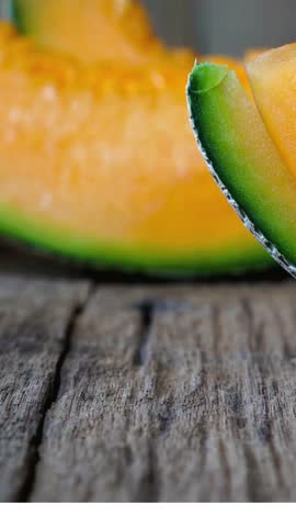 cantaloupe melon fresh organic background healthy