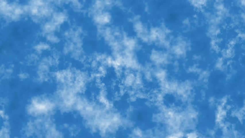 Sky Flow Vapor Movement Light cloud layer drifting with airy serene rhythm