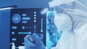 Scientific laboratory filled with various research equipment. Scientists are conducting experiments and research. Science and technology concept. - Powered by Shutterstock - Get 15% off with code: PIKWIZARD15