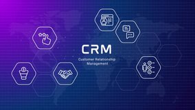 CRM customer relationship management application system software to manage company relation with clients user - Powered by Shutterstock - Get 15% off with code: PIKWIZARD15