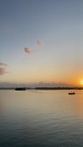 the beauty of the Balinese sunrise