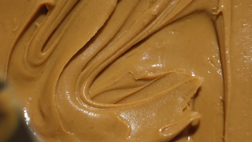 Creamy Texture American Natural Peanut Butter Top View