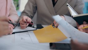 Close up business meeting multiethnic women females team girls coworkers Muslim Indian Arabian Japanese businesswomen cooperation brainstorming thinking idea analyzing document chart graph in office - Powered by Shutterstock - Get 15% off with code: PIKWIZARD15