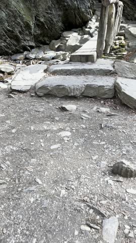 
Mount LeConte trail, Smoky Mountain hike, Appalachian trail views, remote hiking, mountain fog, Tennessee outdoors, mountain adventure, woodland path, scenic forest, wilderness photography, moody 
