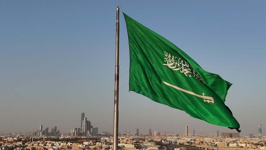 Riyadh-Saudi Flag in saudi arabia 