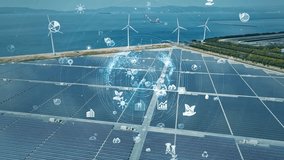 Renewable energy and environmental technology concept - Powered by Shutterstock - Get 15% off with code: PIKWIZARD15